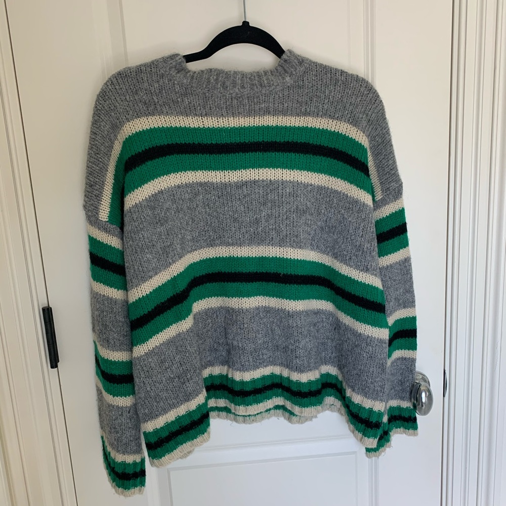 Urban Outfitters Striped Crew Neck Sweater